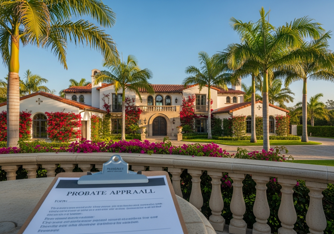 Estate probate trust appraisal for Prop 19 and gift tax in San Diego